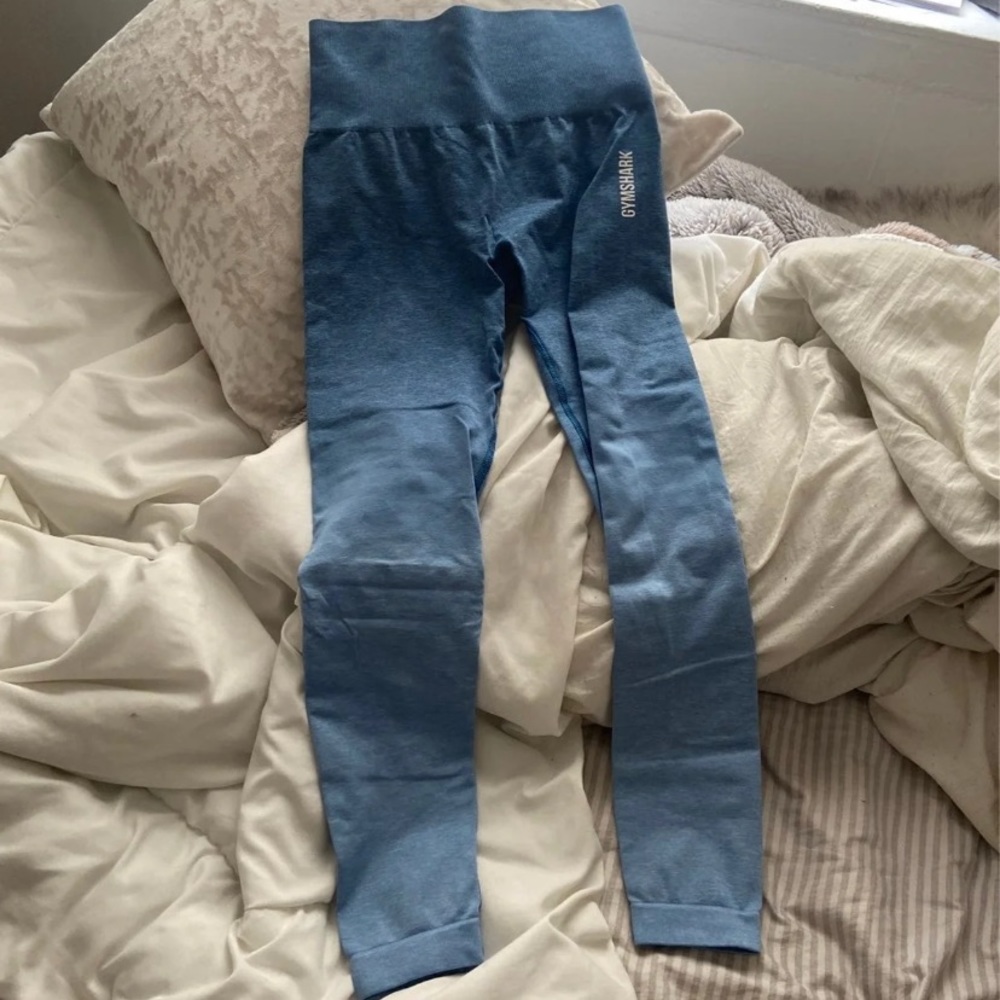 Gymshark blue adapt ombre seamless leggings